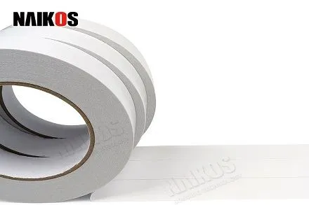 Das doppelseitige Gewebeband ist in verschiedenen Größen erhältlich